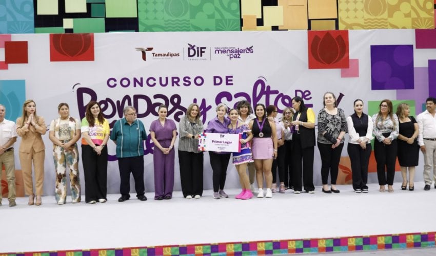 Participan más de 3 mil 500 alumnos en el Concurso Estatal de Rondas y Salto de Cuerda del DIF&nbsp;Tamaulipas