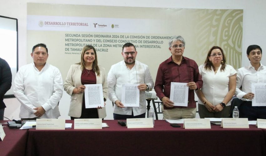 Concretan Tamaulipas y Veracruz zona metropolitana&nbsp;interestatal