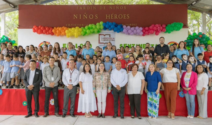Logra “La Escuela es Nuestra” importante inversión en obra educativa en&nbsp;Tamaulipas