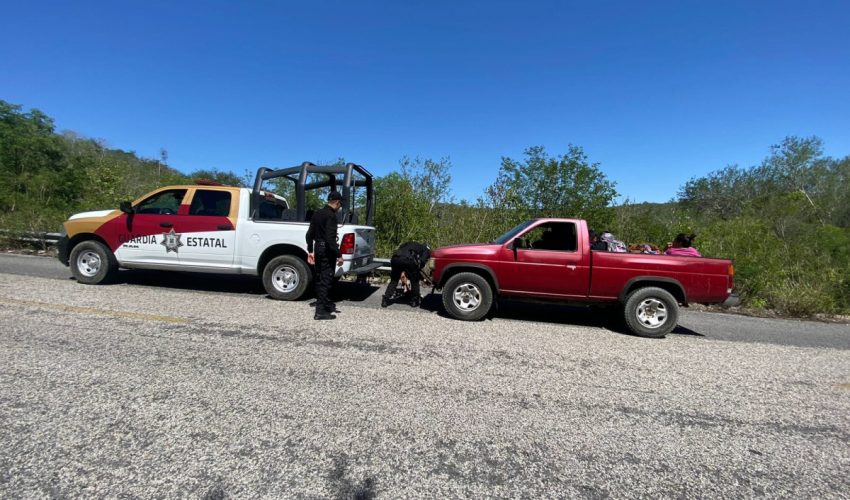 Guardia Estatal brinda apoyo a automovilistas en su tránsito por&nbsp;Tamaulipas