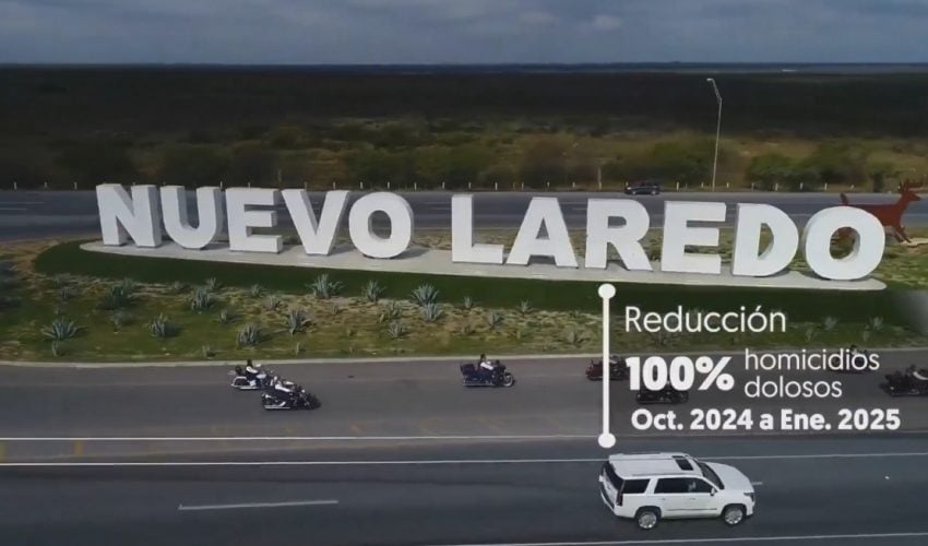 Reduce estrategia de seguridad homicidios dolosos en Nuevo&nbsp;Laredo