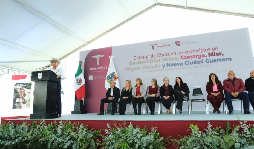 Impulsa Américo a los cinco municipios de La Ribereña con 243.6 MDP en&nbsp;obras