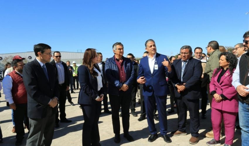 Evalúa gobernador seguridad en Nuevo Laredo y constata atención a&nbsp;repatriados