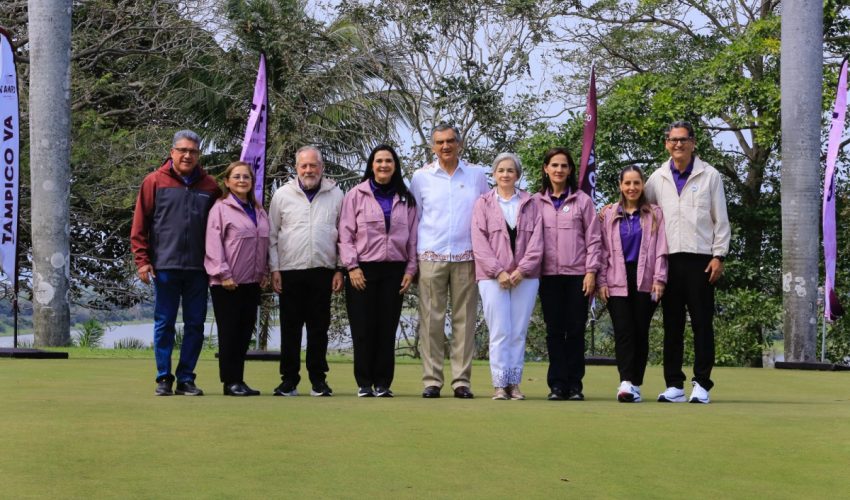 Premia gobernador Américo Villarreal a ganadores de Torneo de Golf DIF Tampico&nbsp;2025