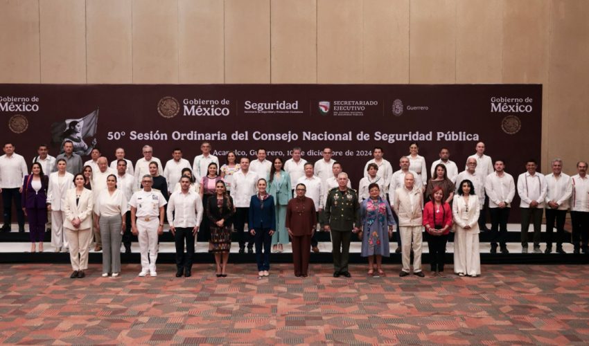 Participa gobernador Américo Villarreal en Consejo Nacional de Seguridad&nbsp;Pública