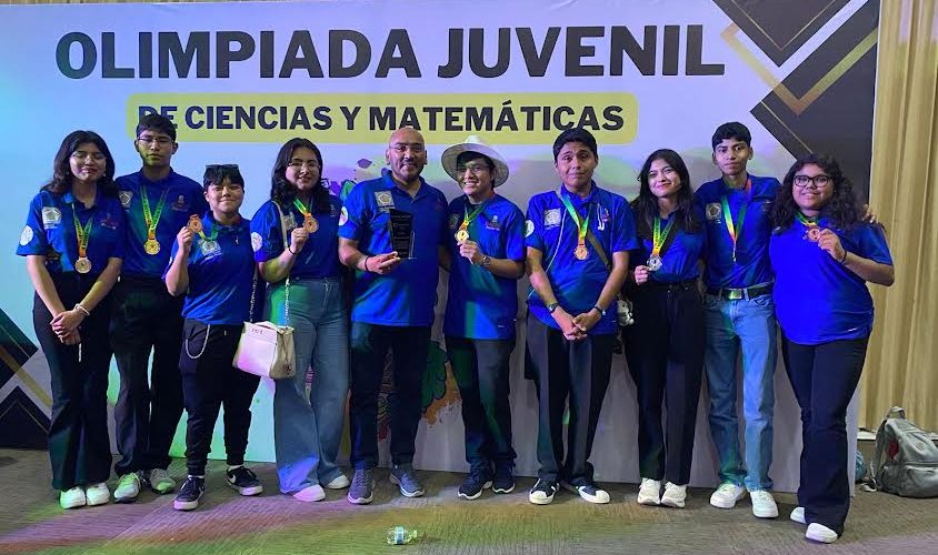 Estudiantes del COBAT ganan medallas en la Olimpiada Juvenil de Ciencias y&nbsp;Matemáticas