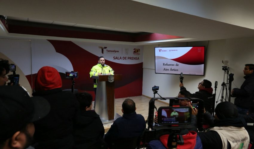 Protege Tamaulipas a personas vulnerables ante frente frío&nbsp;24