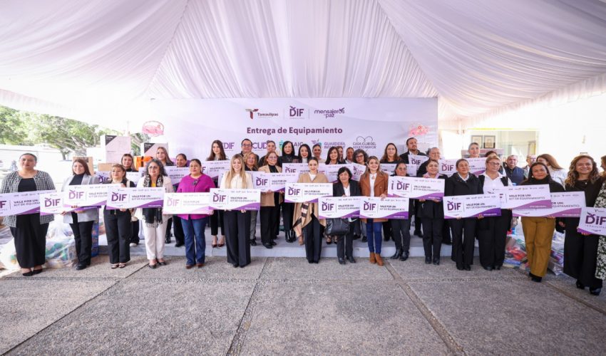 Entrega DIF Tamaulipas más de 9 mil apoyos para fortalecer la atención en los DIF&nbsp;municipales