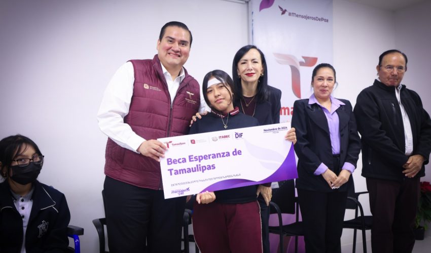 Entrega DIF Tamaulipas becas a más de 3 mil estudiantes en condiciones de&nbsp;vulnerabilidad