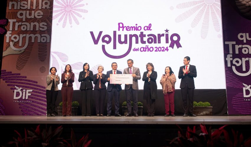 Premian Américo y María de Villarreal a los voluntarios del&nbsp;año