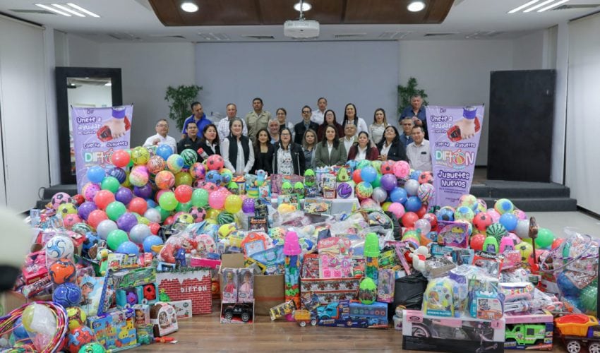 Colecta DIF Tamaulipas más de 14 mil juguetes a través del DIFtón&nbsp;2024
