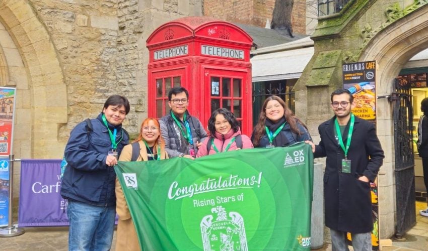 Participan estudiantes de la Normal Urbana “Cuauhtémoc” en programa de movilidad internacional en&nbsp;Inglaterra