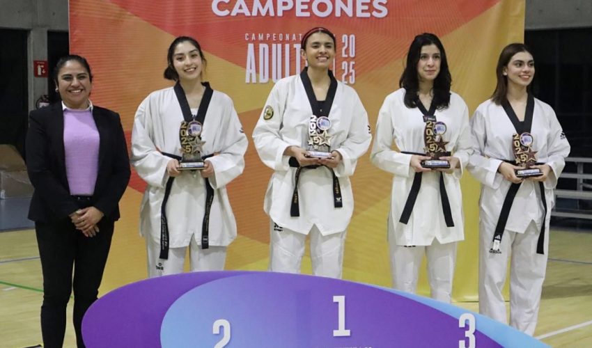 Destacan taekwondoínas tamaulipecas en Campeonato Nacional&nbsp;Élite