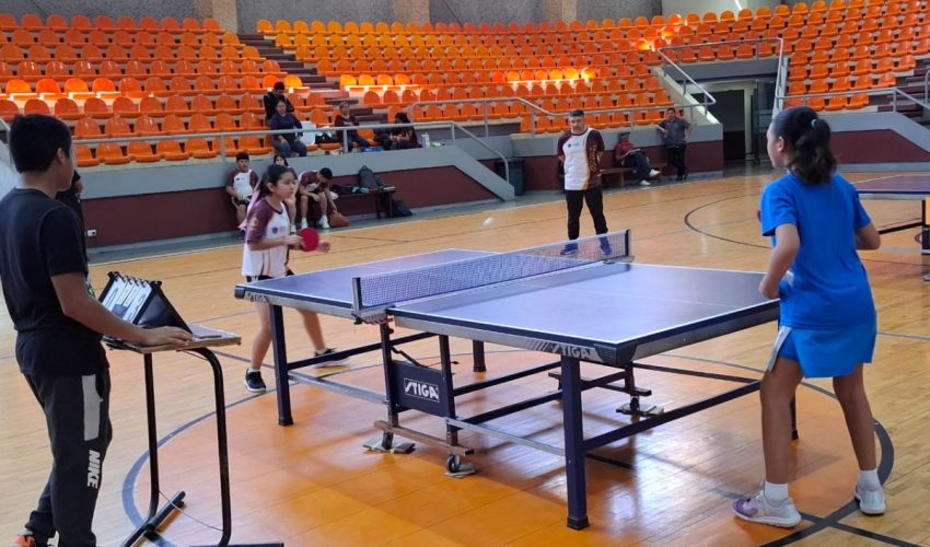 Confirma INDE selección de tenis de mesa para etapa macroregional de los Juegos CONADE&nbsp;2025