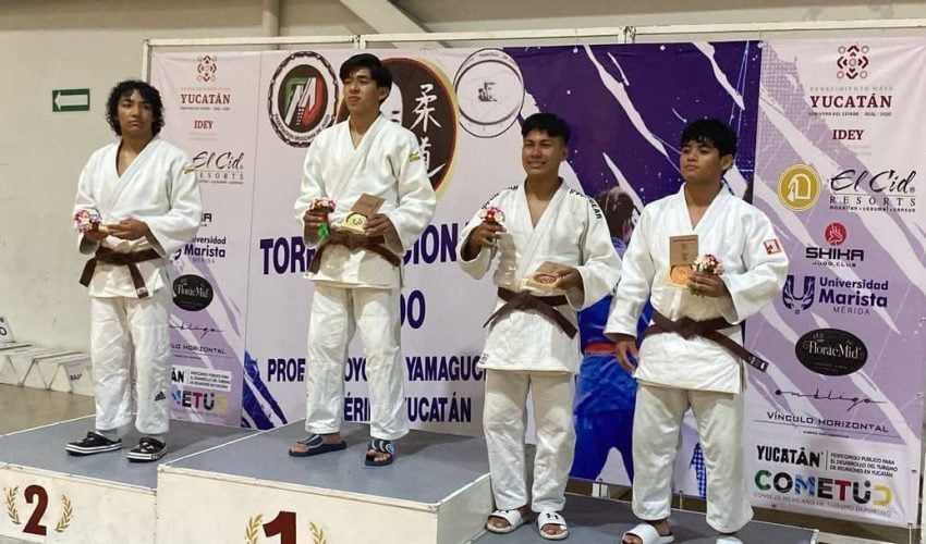 Destacan judocas tamaulipecos en Campeonato Nacional celebrado en Mérida,&nbsp;Yucatán