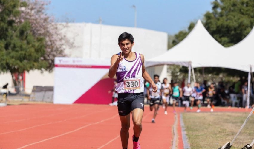 Tamaulipeco Yeray Becerra sigue brillando en el atletismo nacional e&nbsp;internacional