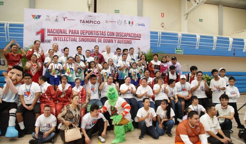 Inauguran Nacional para Deportistas con Discapacidad Intelectual, Síndrome de Down y&nbsp;Autismo