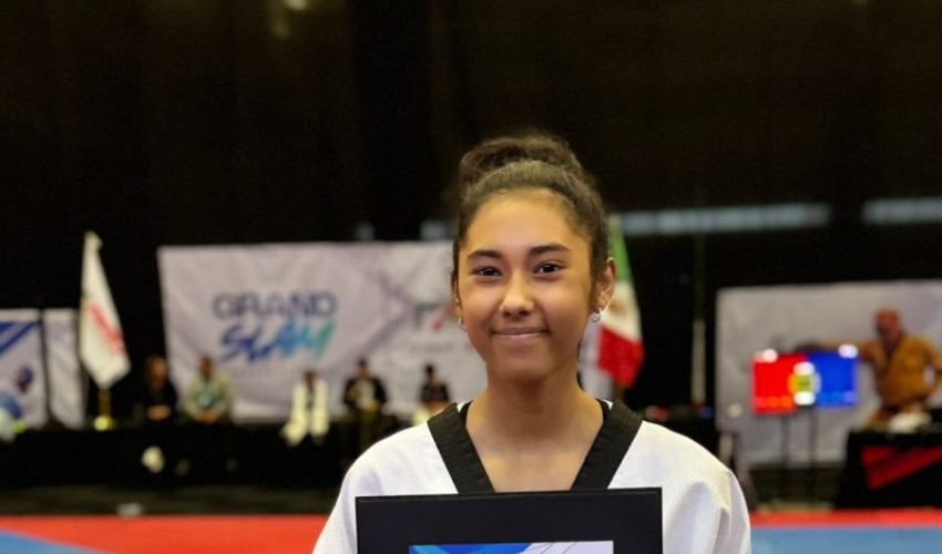 Tamaulipecos Fernanda Sierra y José María Núñez triunfan en el Grand Slam de&nbsp;Taekwondo