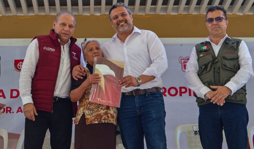 Entrega de escrituras de ITAVU,  transforma vidas de familias&nbsp;tamaulipecas