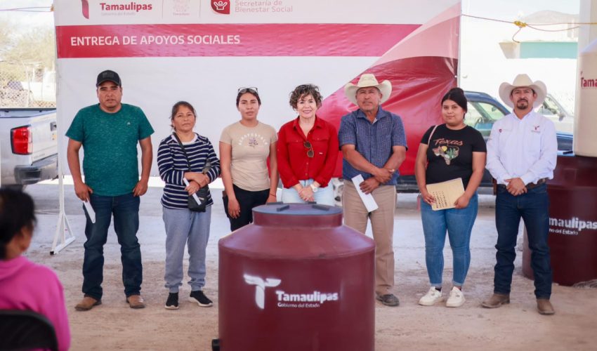 Lleva SEBIEN apoyos a&nbsp;Bustamante