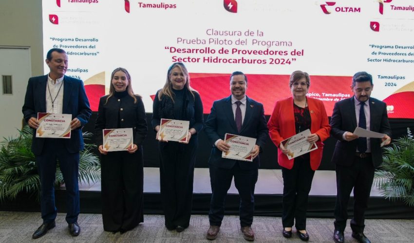 Clausuran Programa de Desarrollo de Proveedores del Sector de Hidrocarburos de&nbsp;Tamaulipas