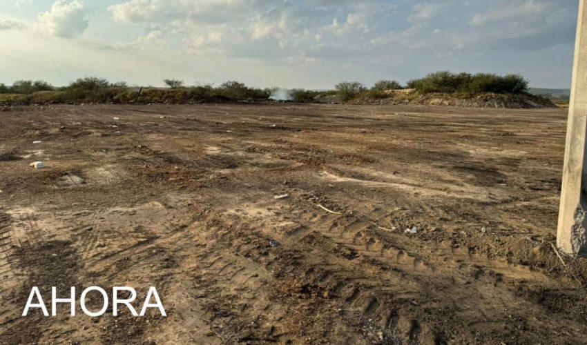 Detectó la PAUT riesgo ambiental en Camargo; limpian y reubican&nbsp;desechos