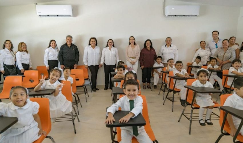 Entrega SET mobiliario en educación básica e inaugura aulas en&nbsp;Altamira