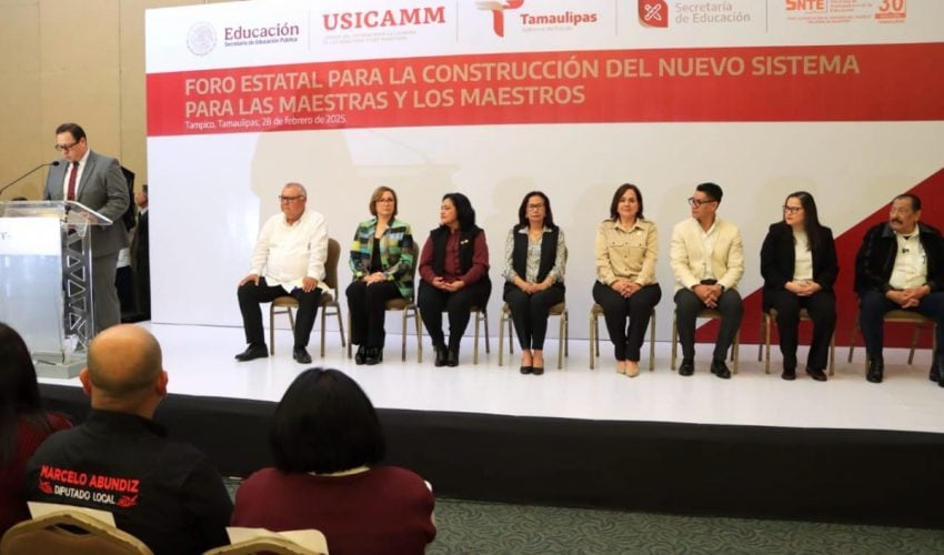Intercambian docentes ideas y propuestas para construir el nuevo sistema&nbsp;magisterial
