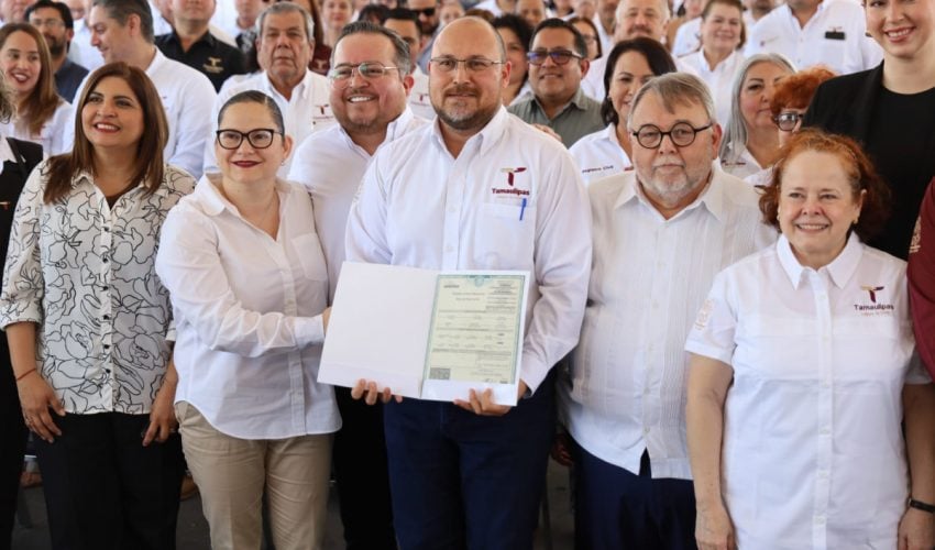Avanza Tamaulipas en modernización de servicios públicos con entrega de cajeros expendedores de&nbsp;actas