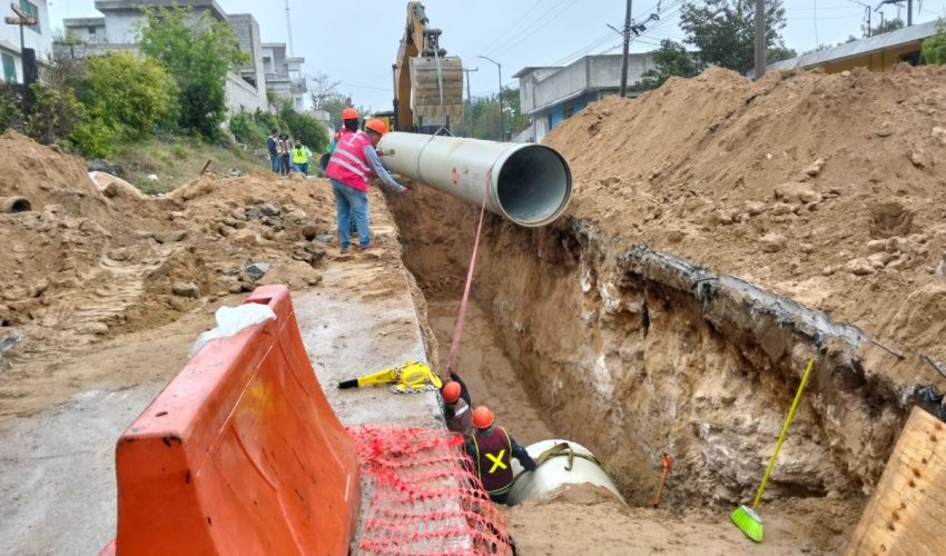 Rehabilita Obras Públicas red de agua potable en Ciudad&nbsp;Madero