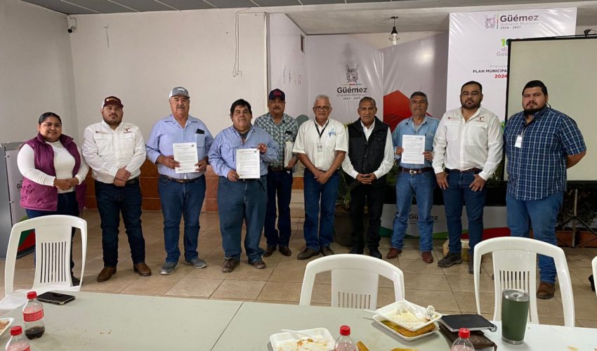 Realiza Secretaría de Recursos Hidráulicos jornadas de difusión sobre el Acuerdo Nacional por el Derecho al Agua en Güémez y&nbsp;Padilla