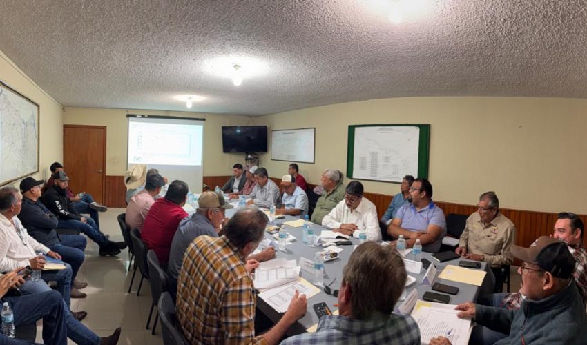 Participa SRH en reunión del Comité Hidráulico del Distrito de Riego 026 en Díaz&nbsp;Ordaz