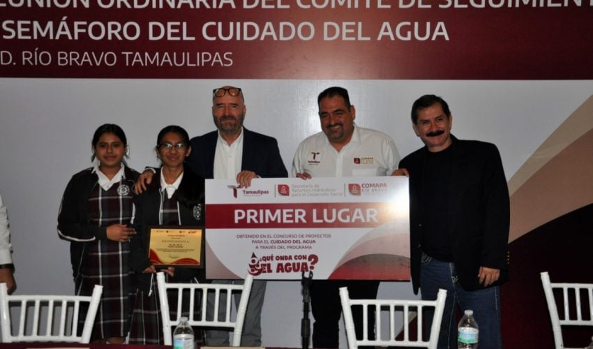 Actualiza Secretaría de Recursos Hidráulicos Semáforo del Cuidado del Agua de Tamaulipas para&nbsp;diciembre