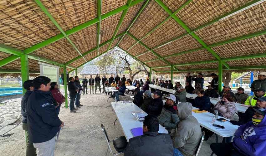 Reciben capacitación brigadas rurales de los municipios del altiplano&nbsp;tamaulipeco