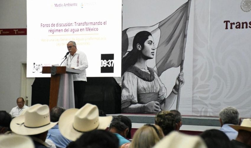 Participa Desarrollo Rural en el foro “Transformando el Régimen de Agua en&nbsp;México”