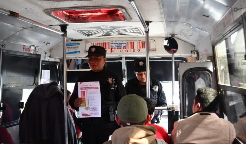 Impulsa Guardia Estatal “Ruta Segura” en transporte público de&nbsp;Tamaulipas