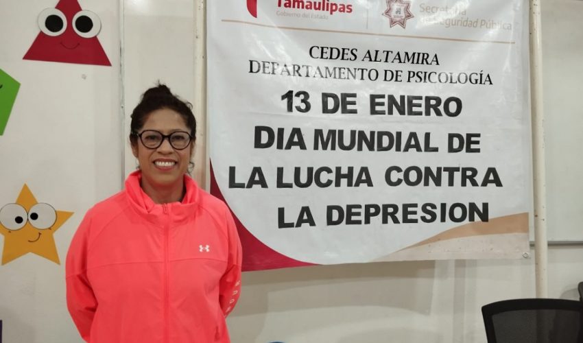 Conmemora CEDES Altamira Día Mundial de la Lucha contra la&nbsp;Depresión