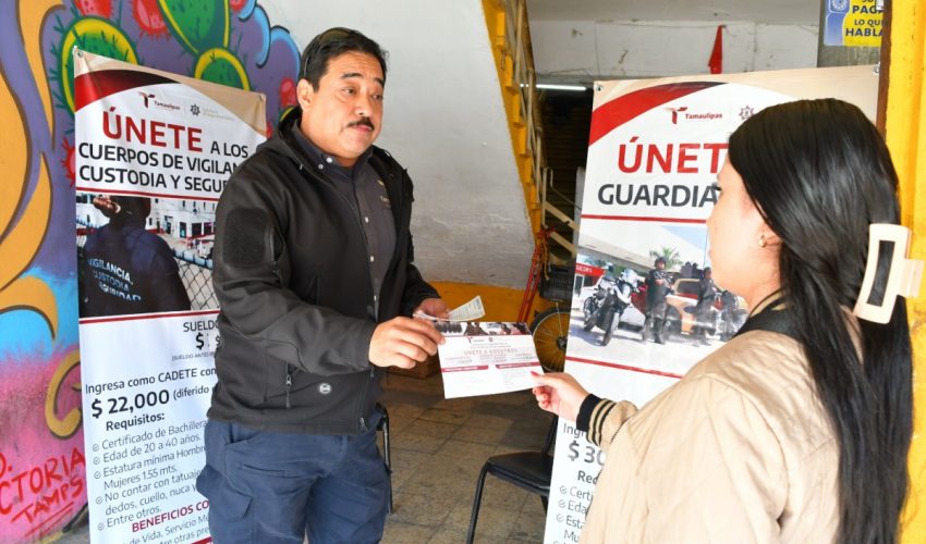 Oferta SSPT 500 vacantes para Guardia Estatal y Cuerpos de Vigilancia, Custodia y&nbsp;Seguridad