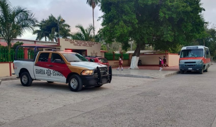 Mantiene Guardia Estatal Operativo Escuela Segura en&nbsp;Tamaulipas
