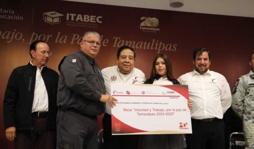 Inicia SSPT y SET entrega de Becas “Voluntad y Trabajo, por la Paz de Tamaulipas”&nbsp;2024-2025