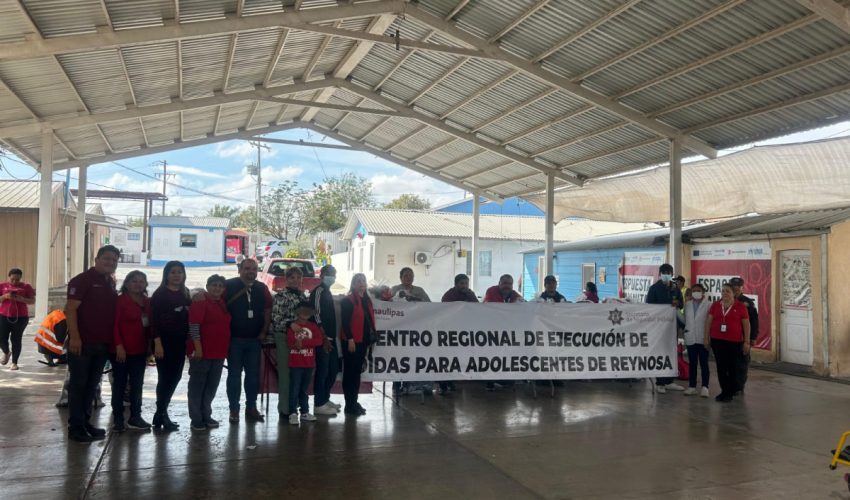 Menores en externamiento llevan donativos a albergue Senda de&nbsp;Vida