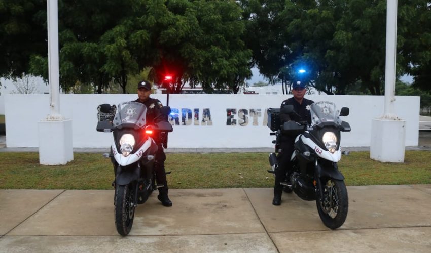 Guardia Estatal destaca capacitación en conducción de&nbsp;motopatrullas