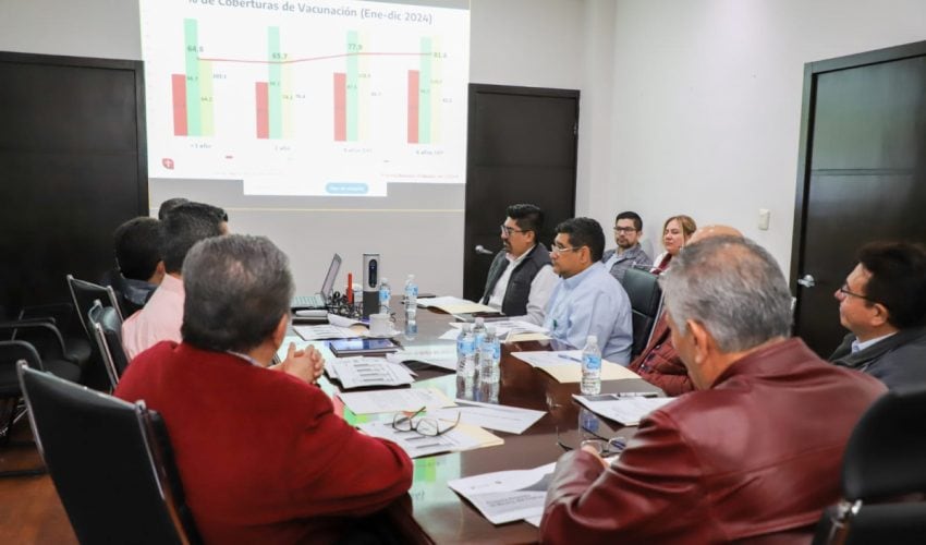 Evalúa SST acciones del Programa de Vacunación&nbsp;Universal