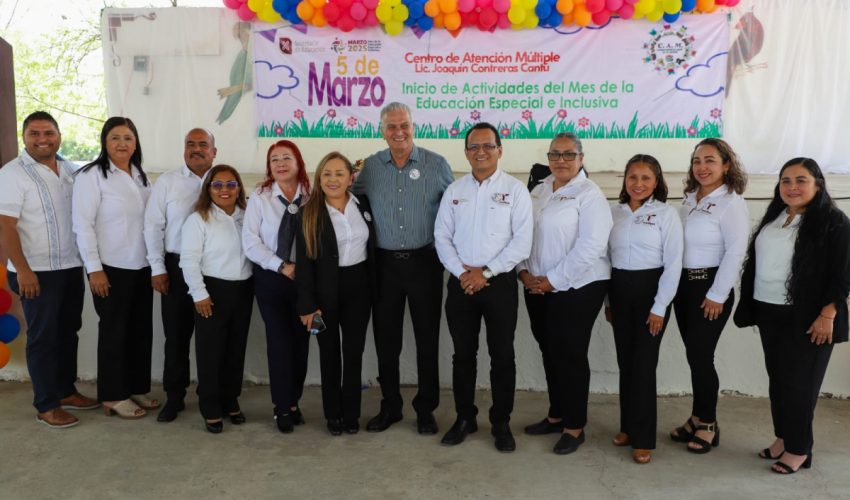 Reafirma Salud Tamaulipas  compromiso con la educación especial e&nbsp;inclusiva