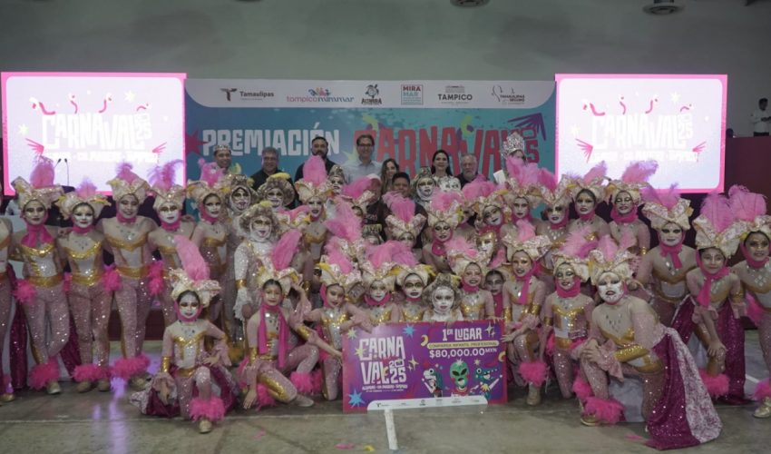 Entregó Secretaría de Turismo 1.3 mdp a lo mejor del Carnaval Tamaulipas&nbsp;2025