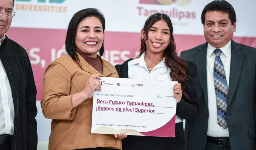 Impulsa Beca Futuro Tamaulipas la educación superior en Nuevo&nbsp;Laredo