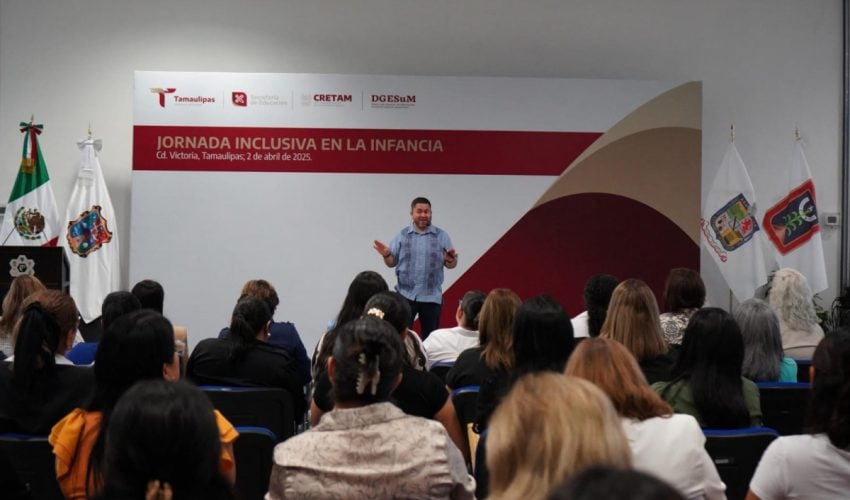 Capacita CRETAM a agentes educativos sobre inclusión en la&nbsp;infancia