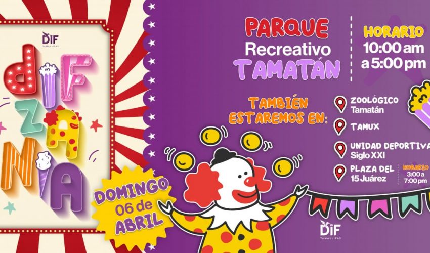 Invita DIF Tamaulipas a la tercera edición de&nbsp;DIFzania