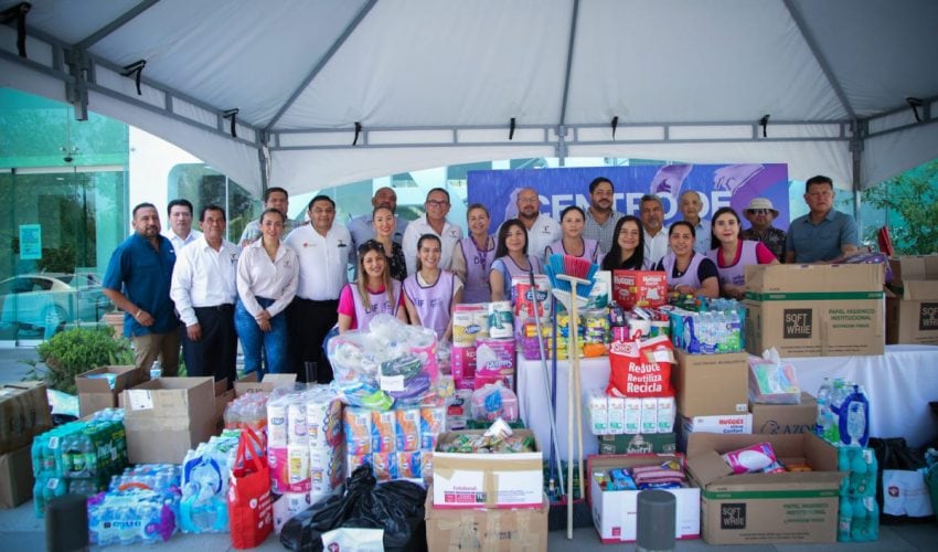 DIF Tamaulipas colecta más de 17 toneladas de ayuda para damnificados por lluvias en la&nbsp;frontera