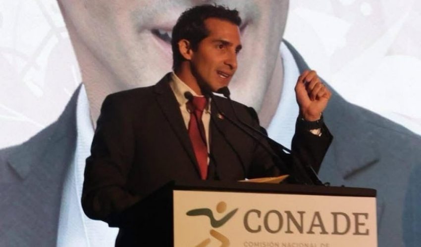 Asiste director del INDE Tamaulipas a presentación de Olimpiada Nacional CONADE&nbsp;2025